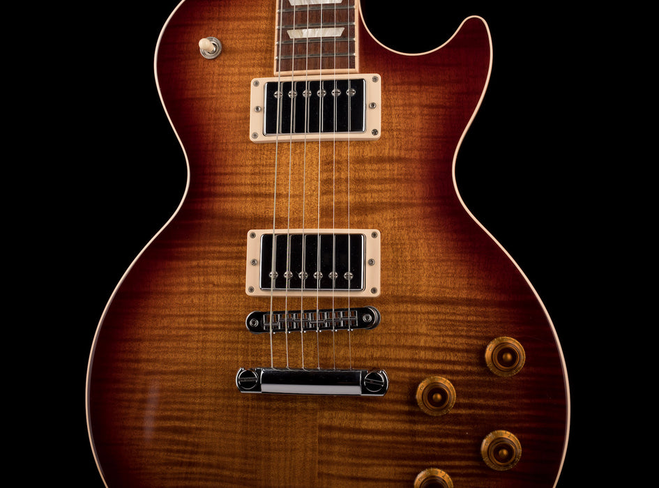 Pre Owned 2017 Gibson Les Paul Standard T Bourbon Burst With OHSC