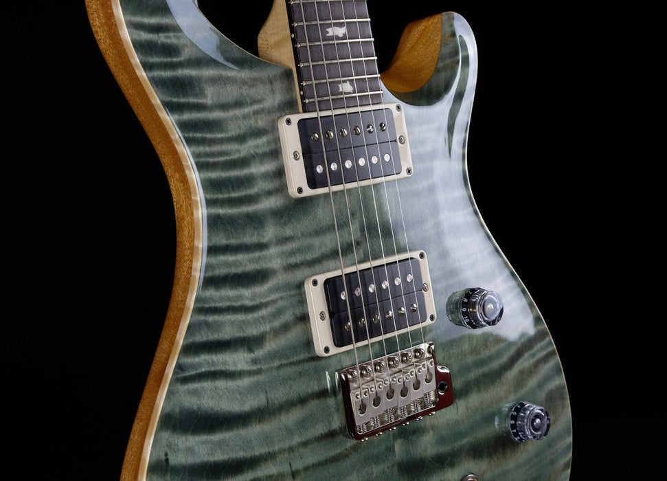 PRS CE 24 Flame Top Trampas Green Finish Bolt On Electric Guitar With Gig Bag