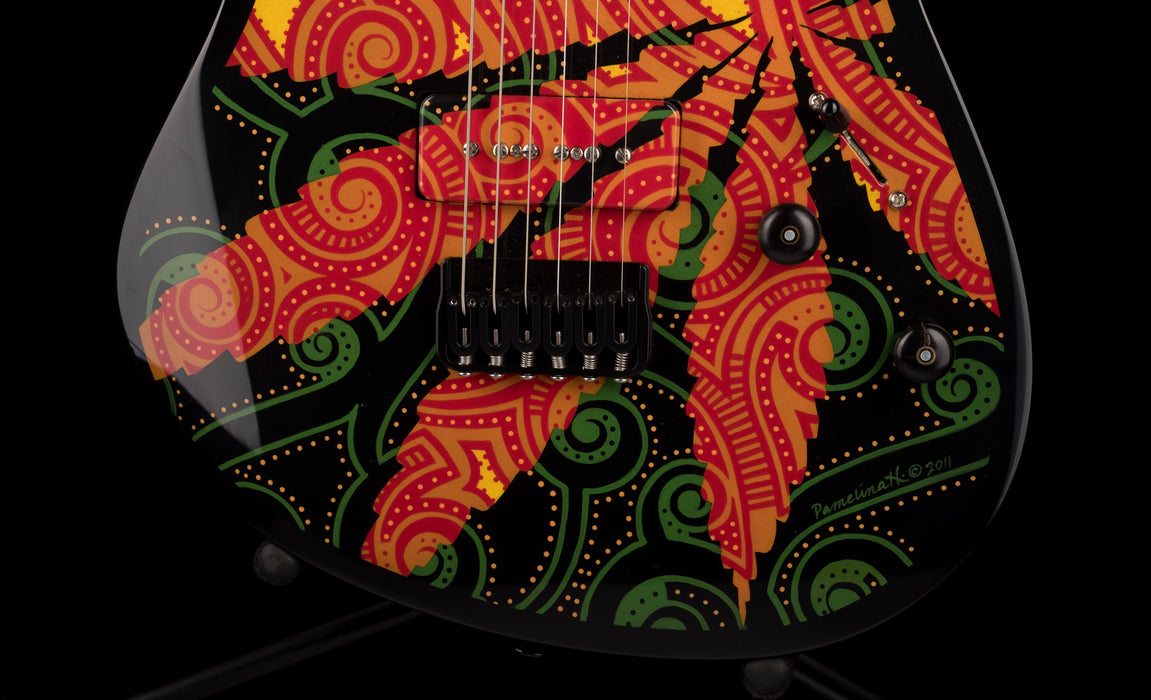 Lipe Guitars Sativa With Case and Painting - Pamelina H Collection