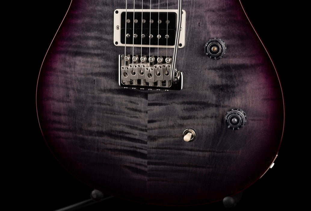 PRS CE24 Custom Color Charcoal Violet Wrap Burst