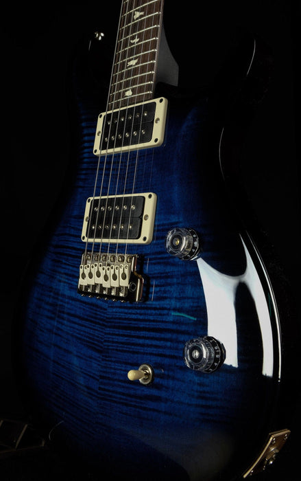 PRS CE 24 Flame Top Whale Blue Smokewrap Burst with Gig Bag