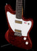 Harmony Limited Edition Silhouette Flame Maple Top Transparent Red Electric Guitar