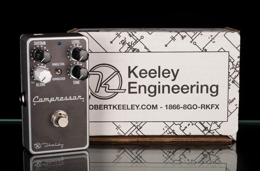 Used Keeley Compressor  Plus Guitar Effect Pedal With Box