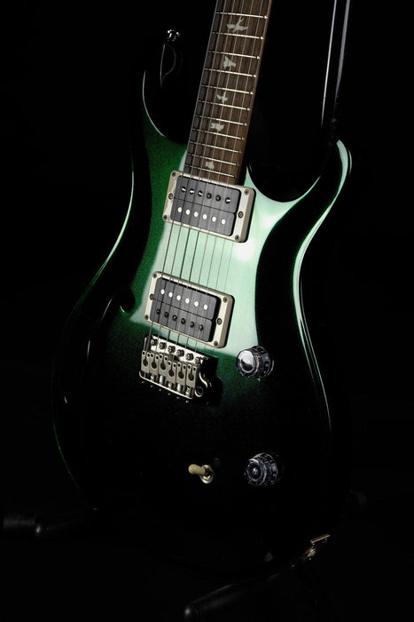 PRS CE24 Semi-Hollow Emerald Metallic With Gig Bag