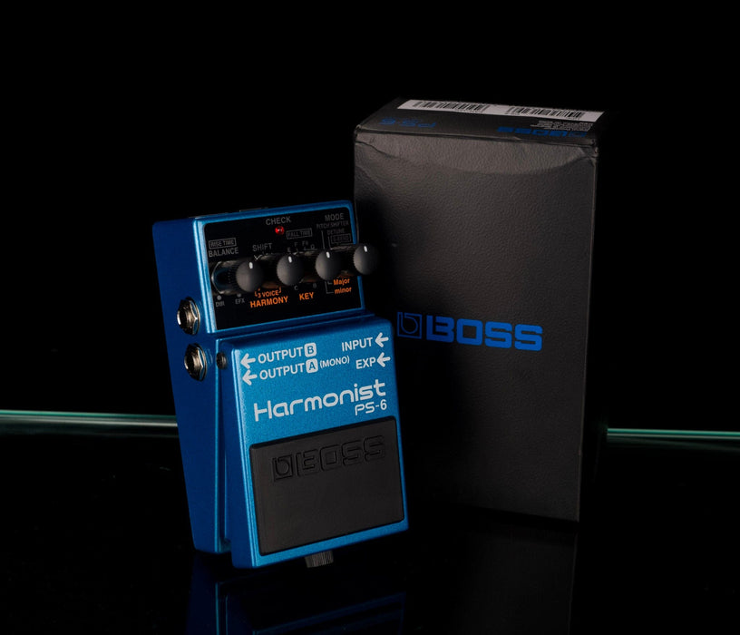 Used Boss PS-6 Harmonizer Pitch-Shift Harmonizer Guitar Effect Pedal