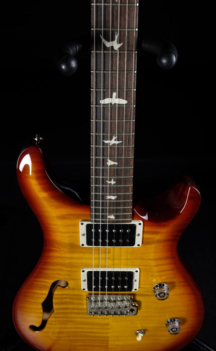 PRS CE24 Semi-Hollow Cherry Wrap Burst with Gig Bag