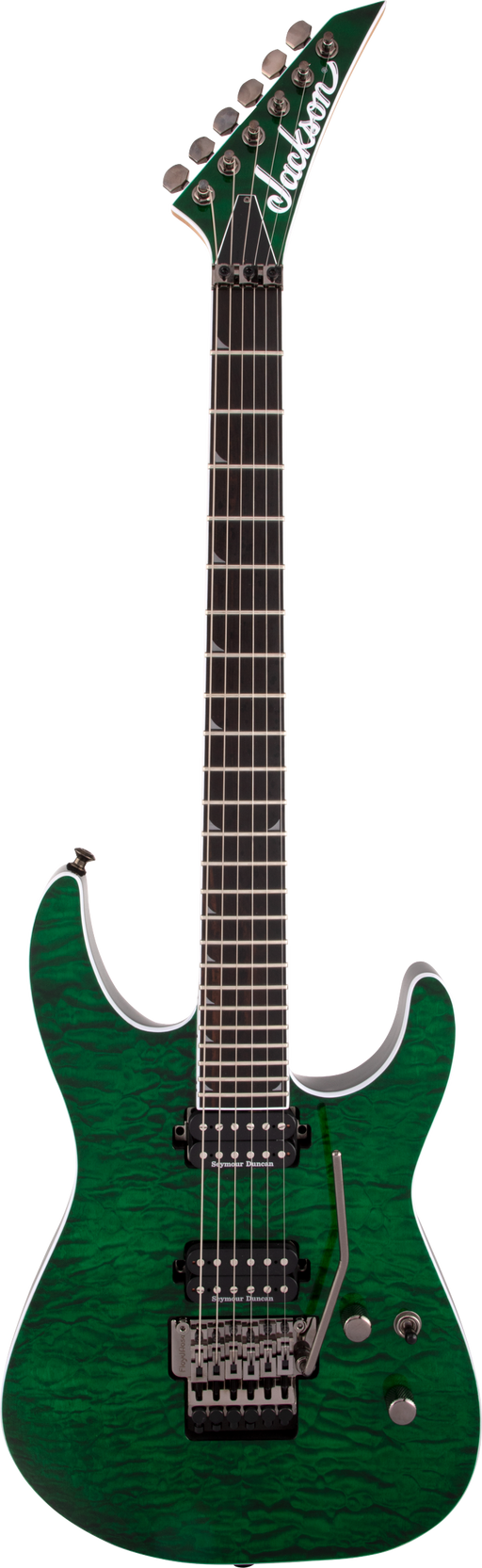 Jackson Pro Series Soloist SL2Q MAH Ebony Fingerboard Transparent Green