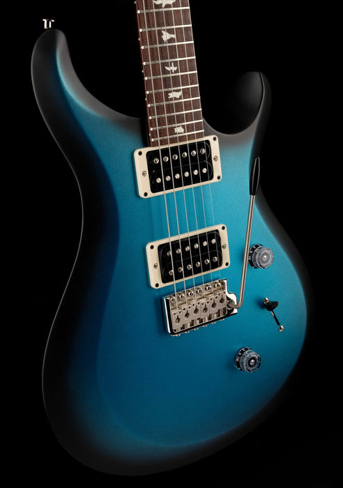 PRS S2 Custom 24 Custom Color Satin Frost Blue Metallic Smokeburst With Bag