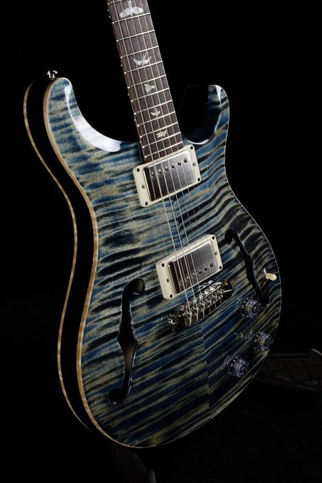 PRS Core Hollowbody II Piezo Faded Whale Blue with Case