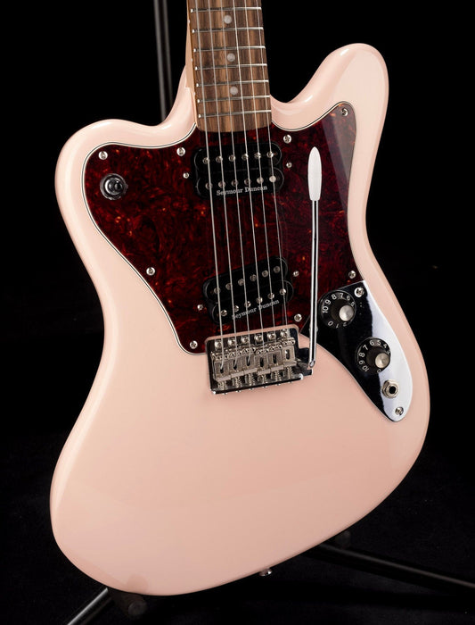 Used Squier Paranormal Super-Sonic Shell Pink with Gig Bag