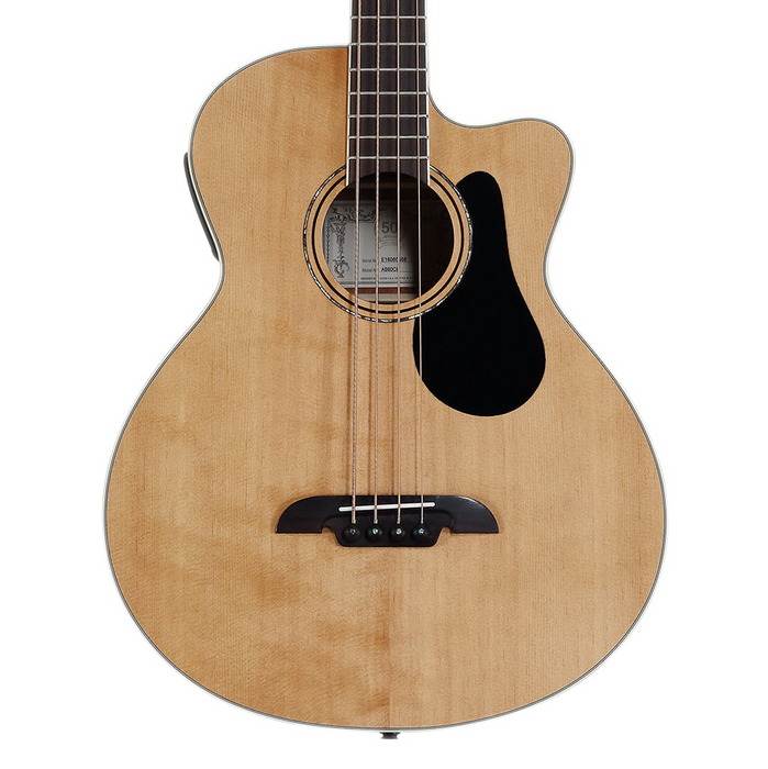 Alvarez Artist Series AB60-CE Acoustic-Electric Bass Guitar Natural