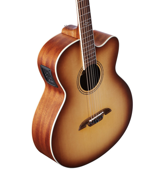 Alvarez ABT60CE-8SHB Artist 8-String Acoustic Electric Baritone Shadowburst