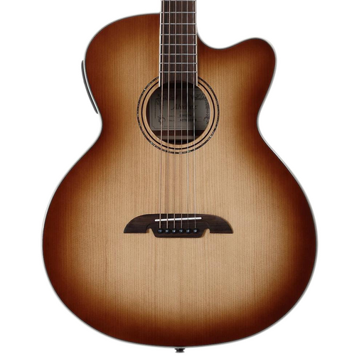 Alvarez ABT60CESHB Artist Cutaway Shadowburst Baritone Acoustic Electric Guitar