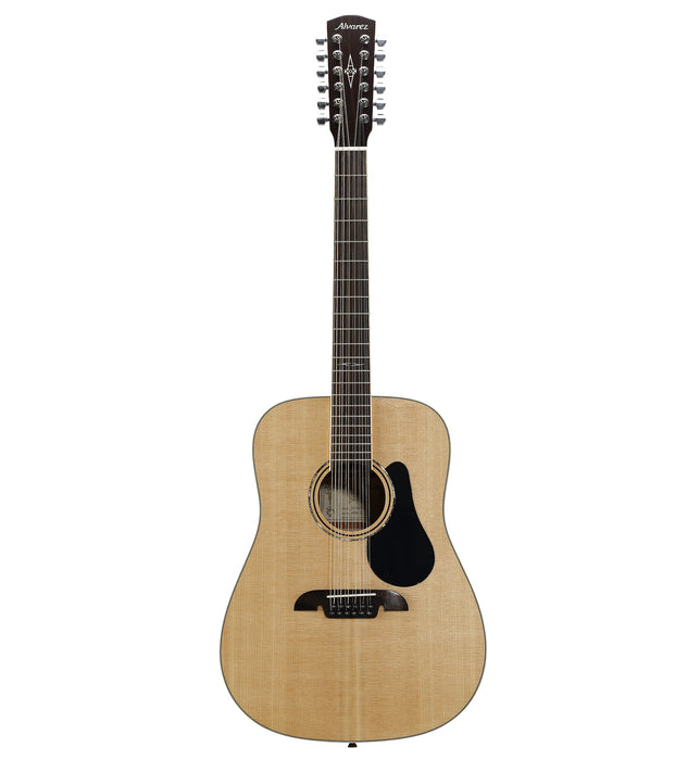 Alvarez AD-60-12 Acoustic Dreadnought Guitar Natural