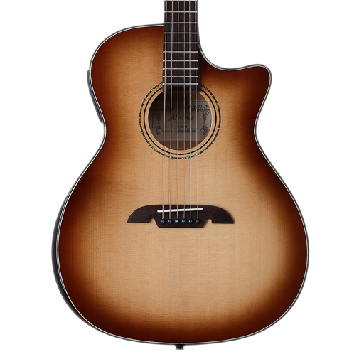 Alvarez AGFM80CEARSHB Artist Elite Grand Auditorium Acoustic Electric Cutaway Shadowburst Guitar