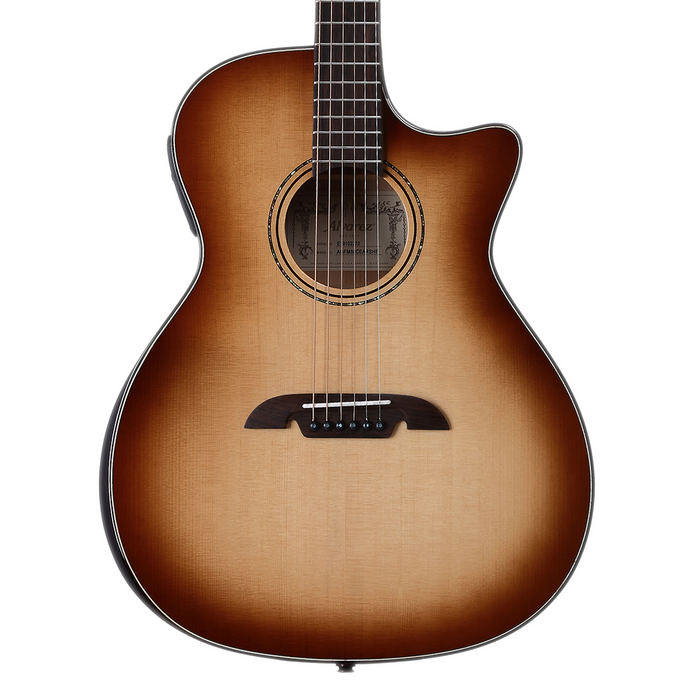 Alvarez AGFM80CEARSHB Artist Elite Grand Auditorium Acoustic Electric Cutaway Shadowburst Guitar