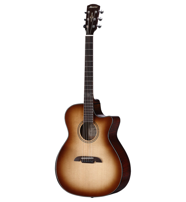 Alvarez AGFM80CEARSHB Artist Elite Grand Auditorium Acoustic Electric Cutaway Shadowburst Guitar