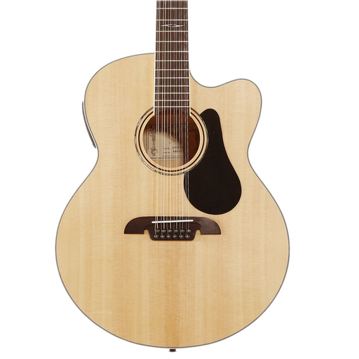 Alvarez AJ-80CE-12 String Cutaway Acoustic-Electric Jumbo Guitar Natural