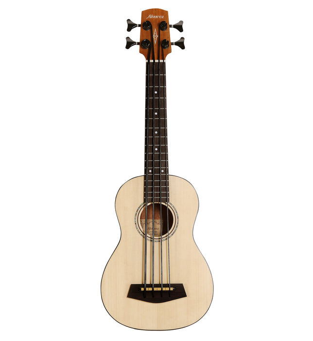 Alvarez AU60E-BASS Artist Bass Ukulele Acoustic Electric With EQ And Tuner