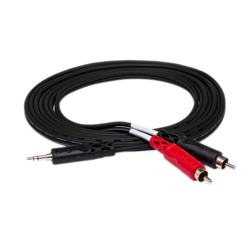 Hosa CMR-203 3-ft. 3.5-mm To RCA Audio Cable