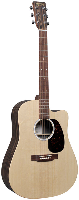 Martin X Series DC-X2E-02 Macassar Dreadnought Natural with Gig Bag