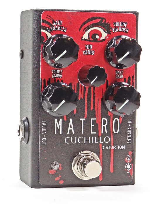 Matero Effects Cuchillo Distortion Guitar Effect Pedal