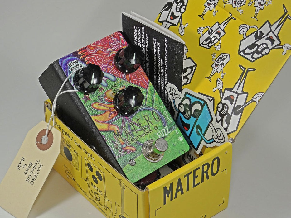 Matero Effects Hoffman B Fuzz Guitar Effect Pedal