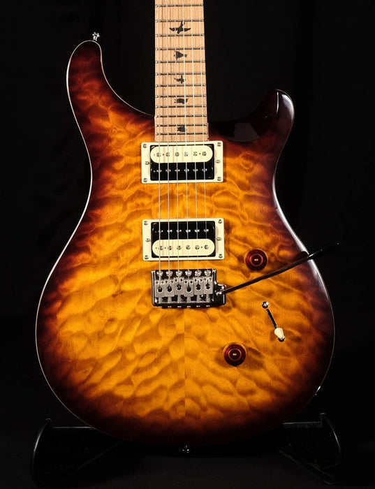 PRS SE Custom 24 Roasted Maple Limited - Tobacco Sunburst With Bag