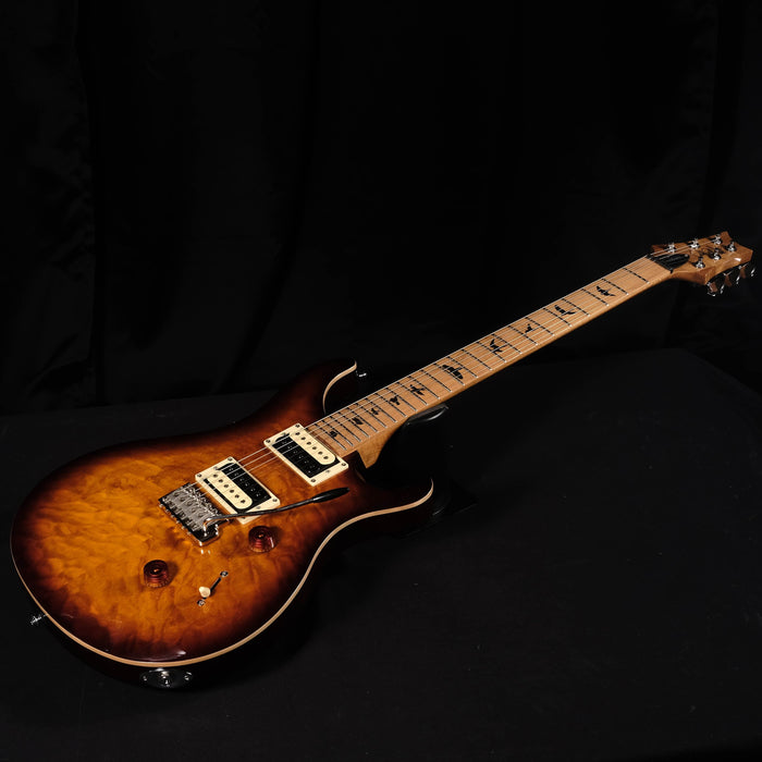 PRS SE Custom 24 Roasted Maple Limited - Tobacco Sunburst With Bag