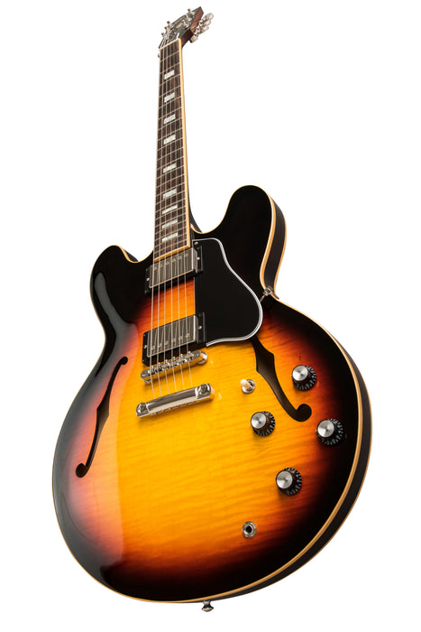 Gibson ES-335 Figured Sunset Burst Electric Guitar With Case