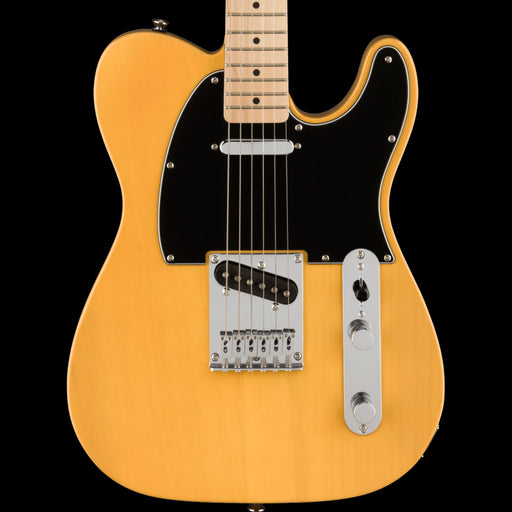 Squier Affinity Series Telecaster Maple Fingerboard Black Pickguard Butterscotch Blonde