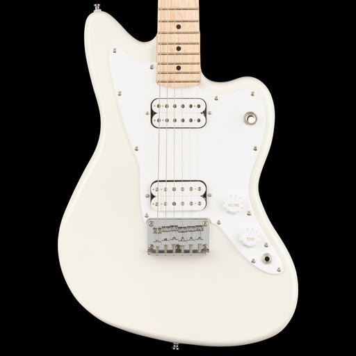 Squier Mini Jazzmaster HH Maple Fingerboard Olympic White Electric Guitar