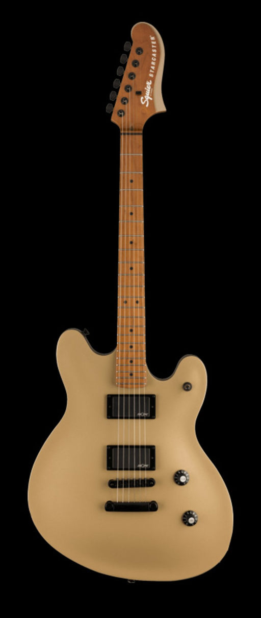 Squier Contemporary Active Starcaster®, Roasted Maple Fingerboard, Shoreline Gold Electric Guitars