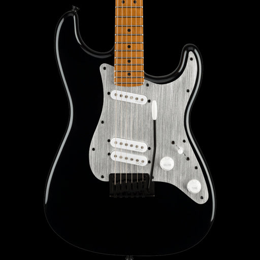 Squier Contemporary Stratocaster Special Roasted Maple Fingerboard Silver Anodized Pickguard Black Electric Guitar