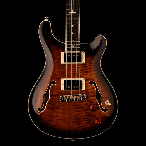 PRS SE Hollowbody II Black Gold Burst with Case