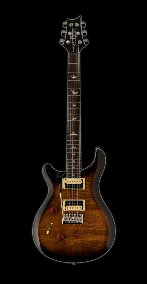 PRS SE Lefty Custom 24 Black Gold Sunburst