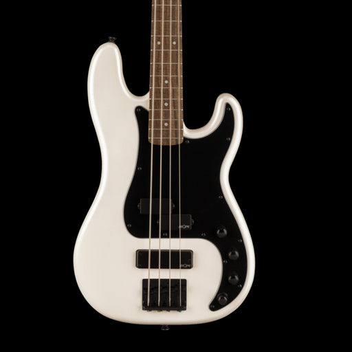 Squier Contemporary Active Precision Bass® PH, Laurel Fingerboard, Black Pickguard, Pearl White Bass Guitars