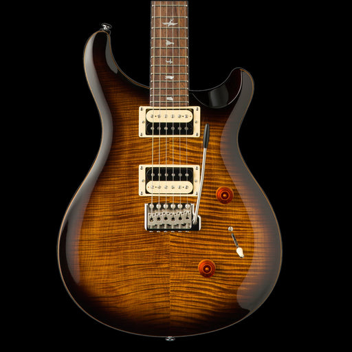 PRS SE Custom 24 Black Gold Sunburst Electric Guitar