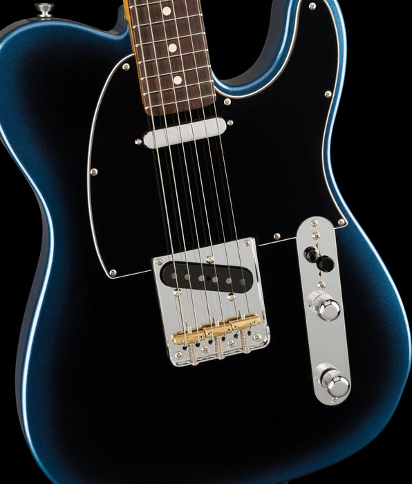 Fender American Professional II Telecaster Rosewood Fingerboard Dark Night Electric Guitar With Case