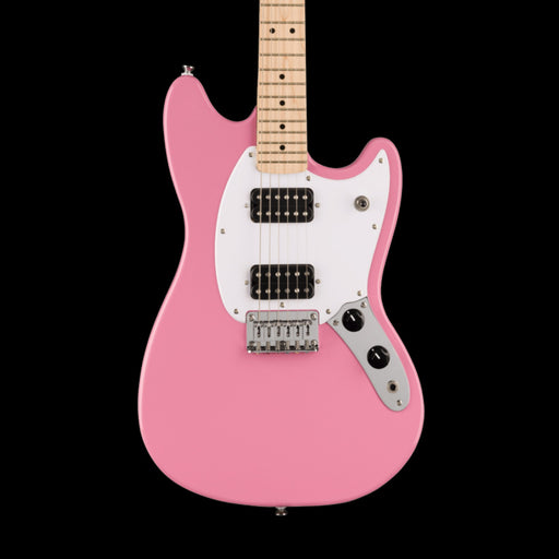 Squier Sonic Mustang HH Maple Fingerboard White Pickguard Flash Pink