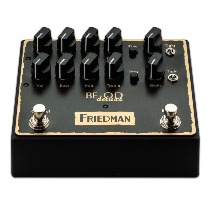 Friedman BE-OD Deluxe Dual Overdrive Guitar Effect Pedal