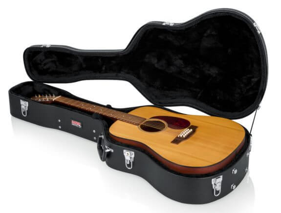 Gator GWE-DREAD 12 12 String Dreadnought Guitar Wood Case Economy Wood Case