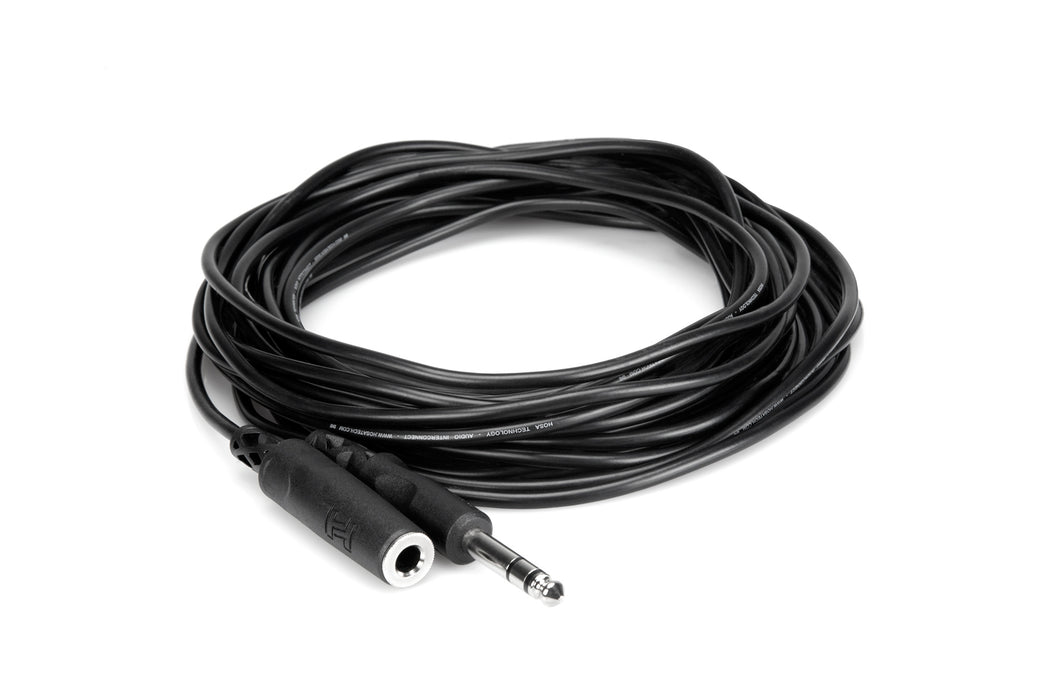 Hosa HPE-325 Headphone Extension Cable 1/4in. TRS to Same 25-ft.