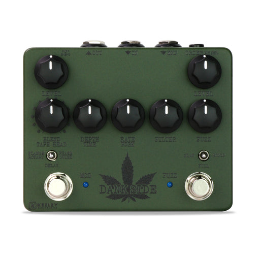 Keeley "Dankside" Edition  Black Knobs Darkside Workstation Fuzz Delay Modulation Multi-Effect Pedal