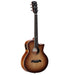 Alvarez Artist LJ2CESHB Little Jumbo Travel Acoustic Electric Shadowburst Guitar with Deluxe Gig Bag