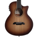 Alvarez Artist LJ2CESHB Little Jumbo Travel Acoustic Electric Shadowburst Guitar with Deluxe Gig Bag