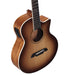 Alvarez Artist LJ2CESHB Little Jumbo Travel Acoustic Electric Shadowburst Guitar with Deluxe Gig Bag