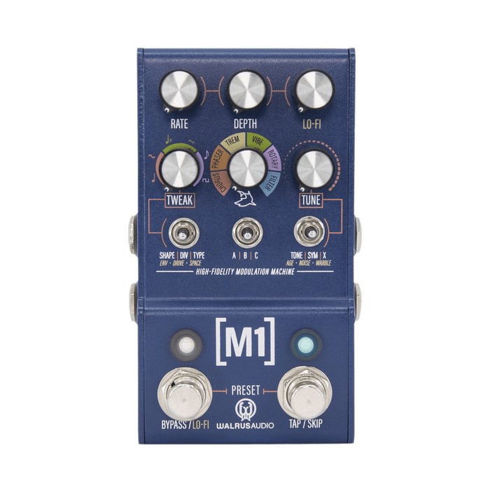 Walrus Audio Mako Series: M1 High-Fidelity Modulation Machine Guitar Effect Pedal