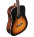 Alvarez Masterworks MDR70SB 12th Fret Round Shoulder Dreadnought Acoustic Sunburst with FlexiCase