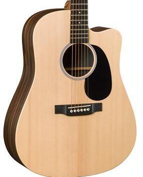 DISC - Martin DCX1AE Macassar X Series Drednought Cutaway Acoustic/ Electric Guitar